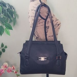 Tignanello 3 Compartments Leather Bag